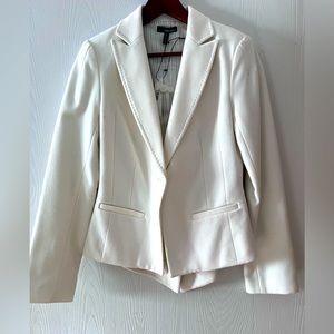 NWT- Off White suit  with longer back for perfect fit